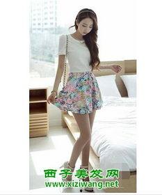 欧美碎花裙鞋子图片,鞋履搭配艺术