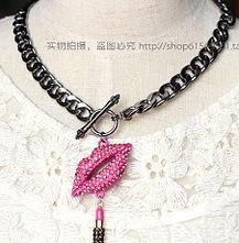 欧美新款拉丝项链图片,拉丝项链的时尚演绎